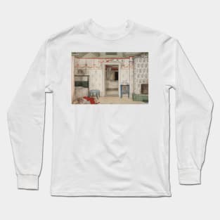 Brita's Forty Winks. From A Home by Carl Larsson Long Sleeve T-Shirt